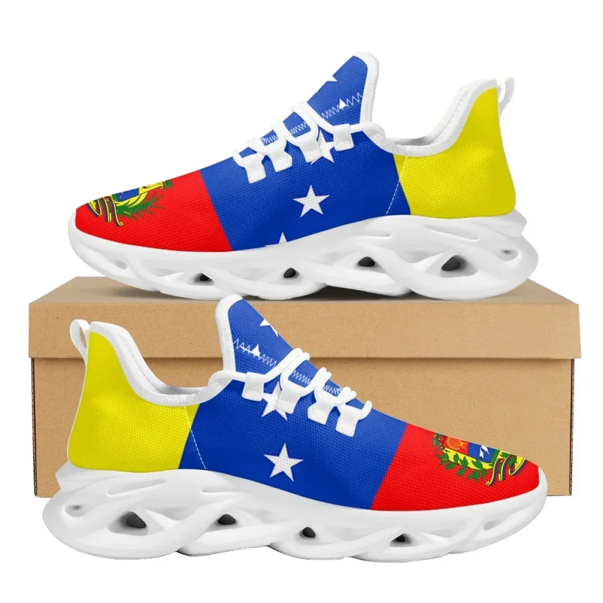 Venezuela Flag Sneakers for Wo - огляд і ціна Running Gear Ladies