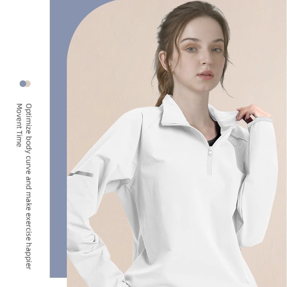 Mens Half Zip Long Sleeve T-Sh - огляд і ціна Running Gear Gym
