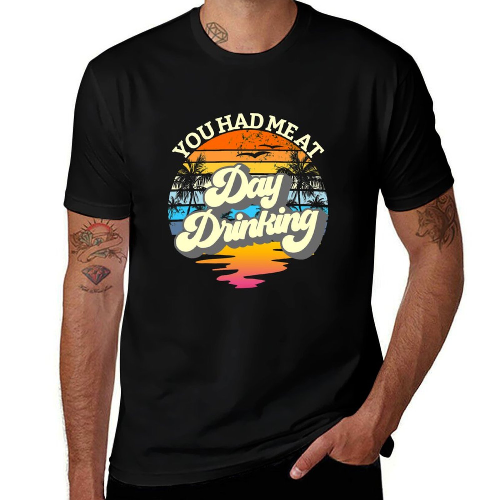 You Had Me At Day Drinking Ret - огляд і ціна Running Gear Retro