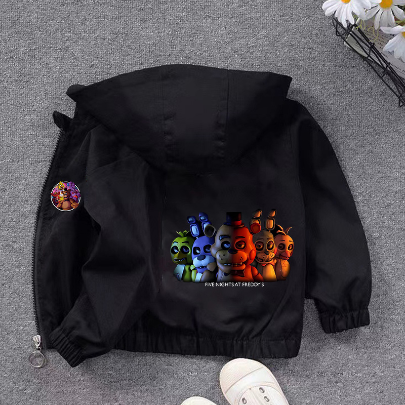 Fnafs Hooded Jacket Boys Girls - огляд і ціна Running Gear Kids