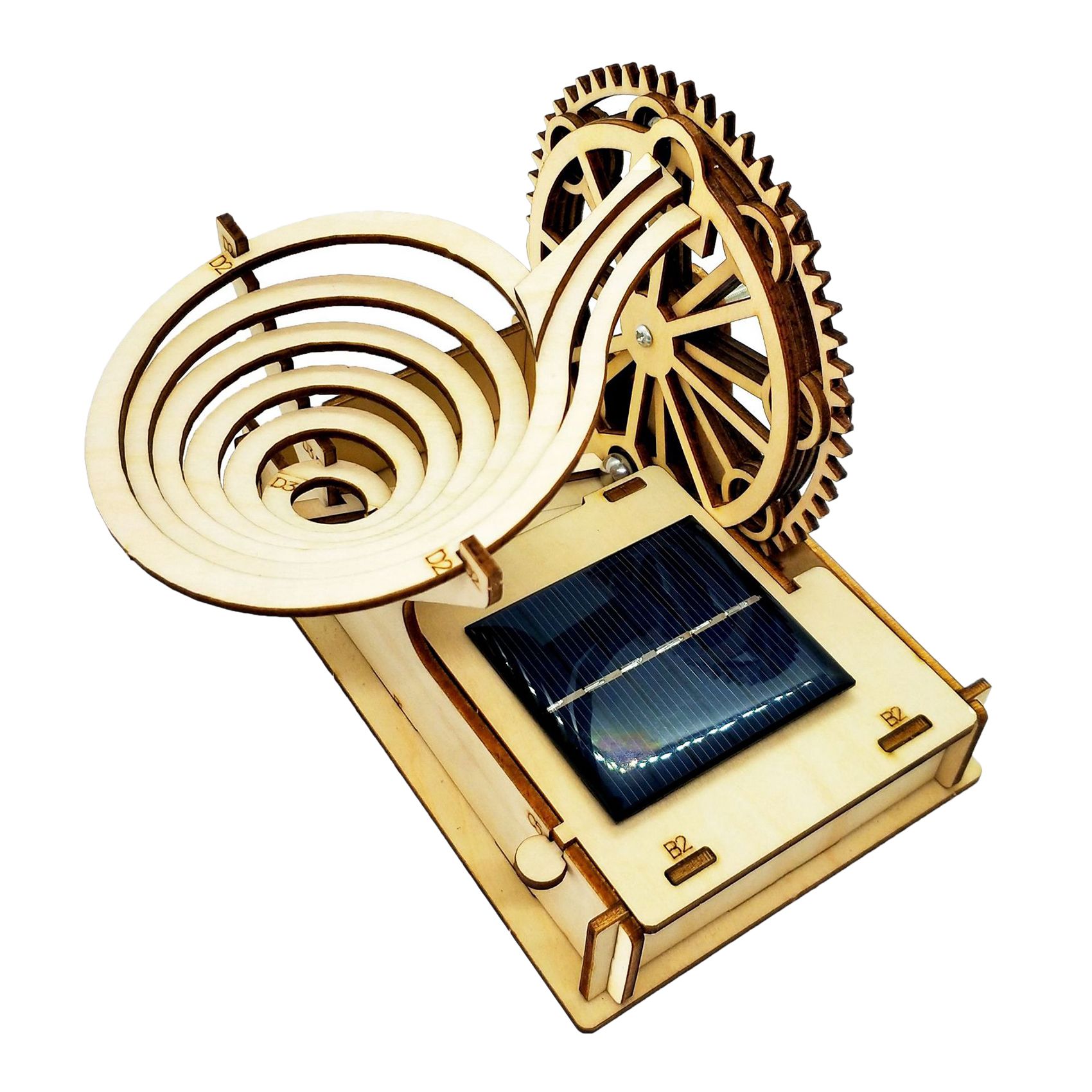 3D Wooden Marble Run Track Sol - огляд і ціна Running Gear Headphones