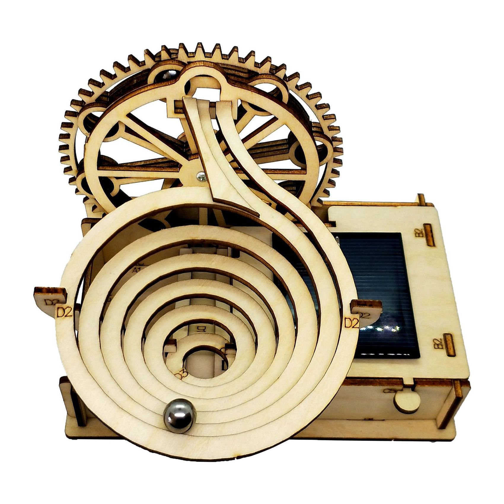 3D Wooden Marble Run Track Sol - огляд і ціна Running Gear Headphones