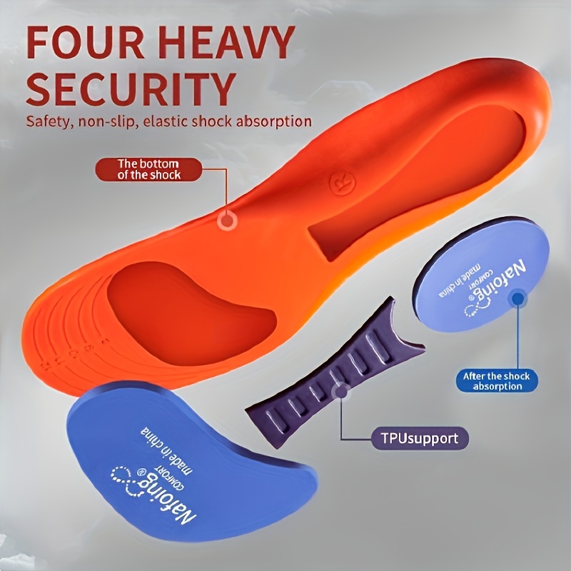 EVA Shock Absorption Comfortab - огляд і ціна Insole Arch Support