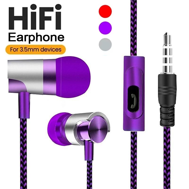 Wired Earphones In-Ear Headset - огляд і ціна Running Gear Headphones