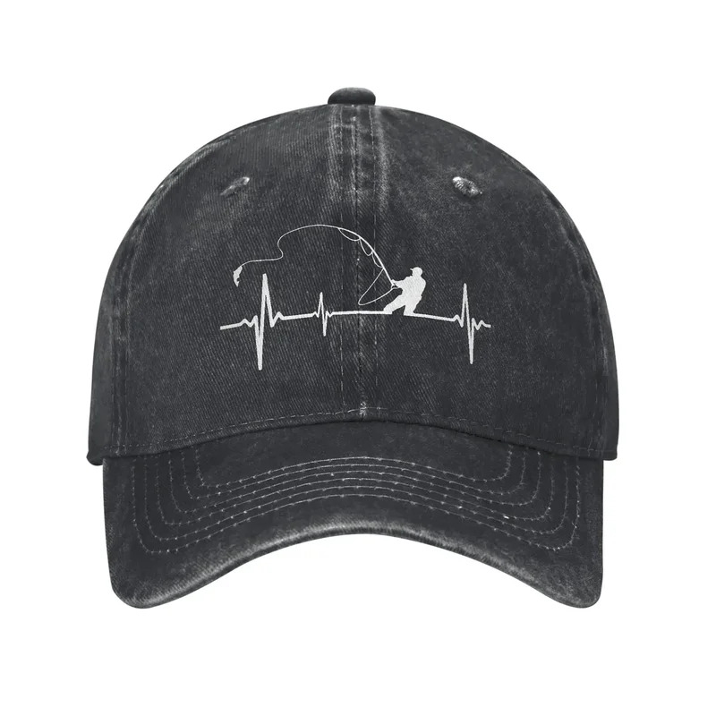 Fishing Heartbeat Baseball Cap - огляд і ціна Running Gear Retro