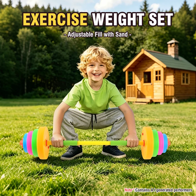 Adjustable Kids Dumbbell Barbe - огляд і ціна Running Gear Kids