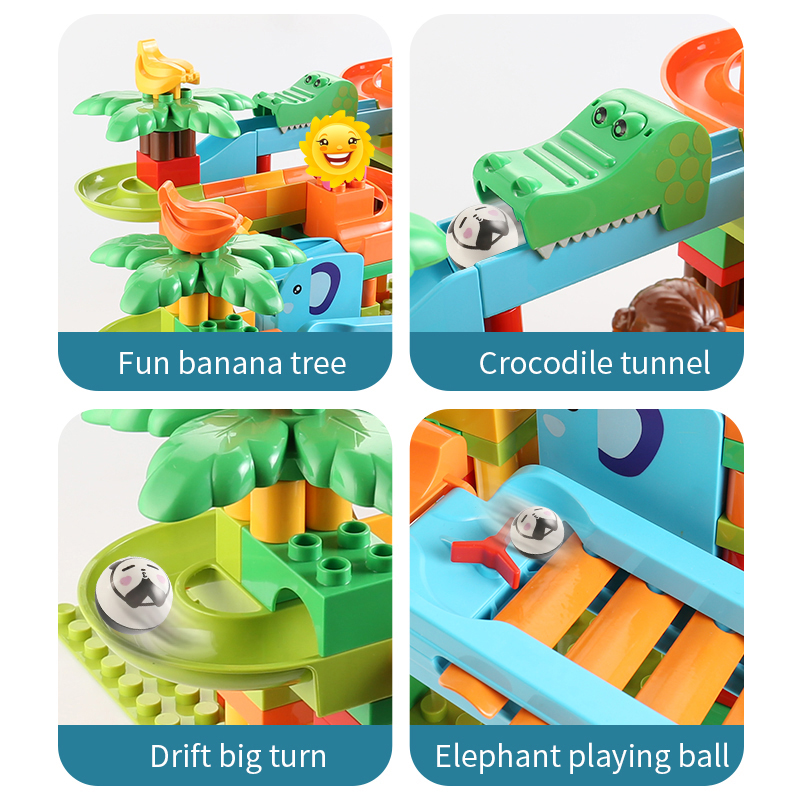 283PCS Large Piano Slide Gear  - огляд і ціна Running Gear Kids