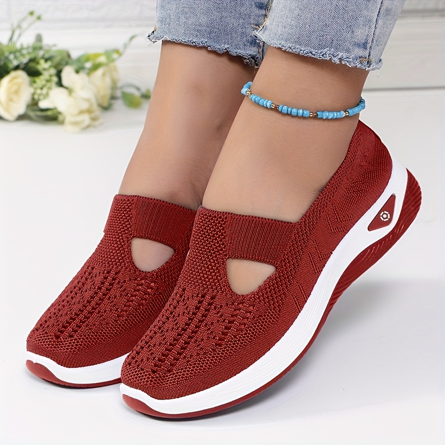Womens Spring Summer Knit Slip - огляд і ціна Insole Arch Support