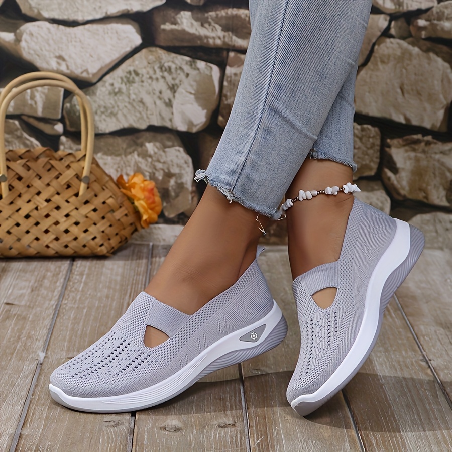 Womens Spring Summer Knit Slip - огляд і ціна Insole Arch Support
