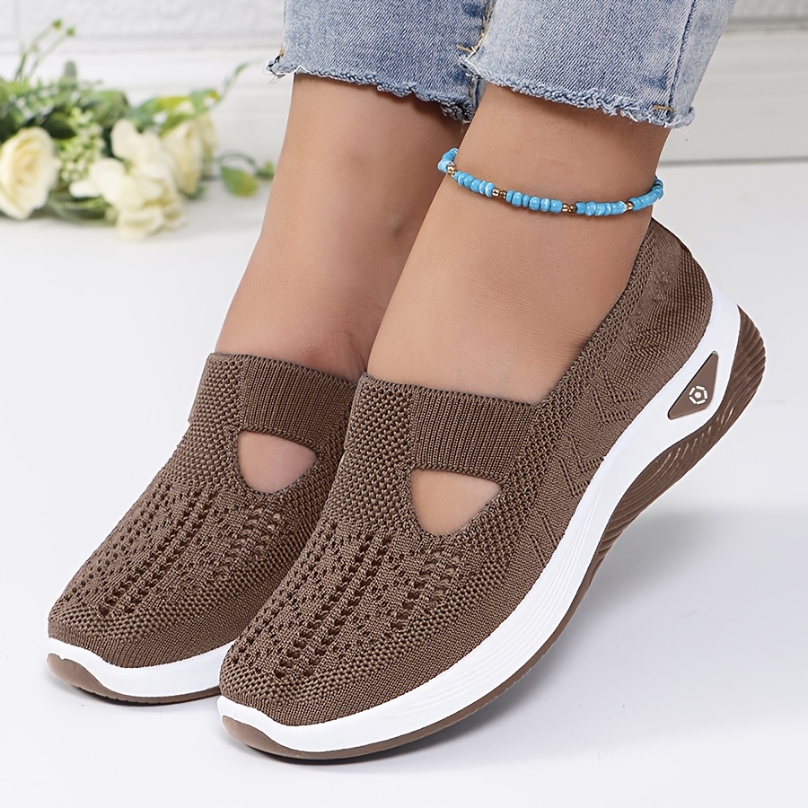 Womens Spring Summer Knit Slip - огляд і ціна Insole Arch Support