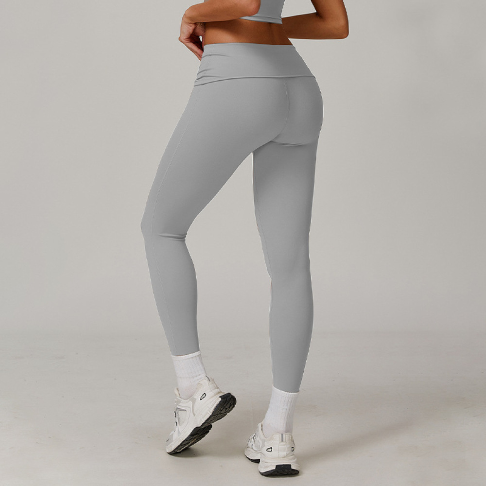 Athletic Yoga Pants Women Fold - огляд і ціна Running Gear Gym