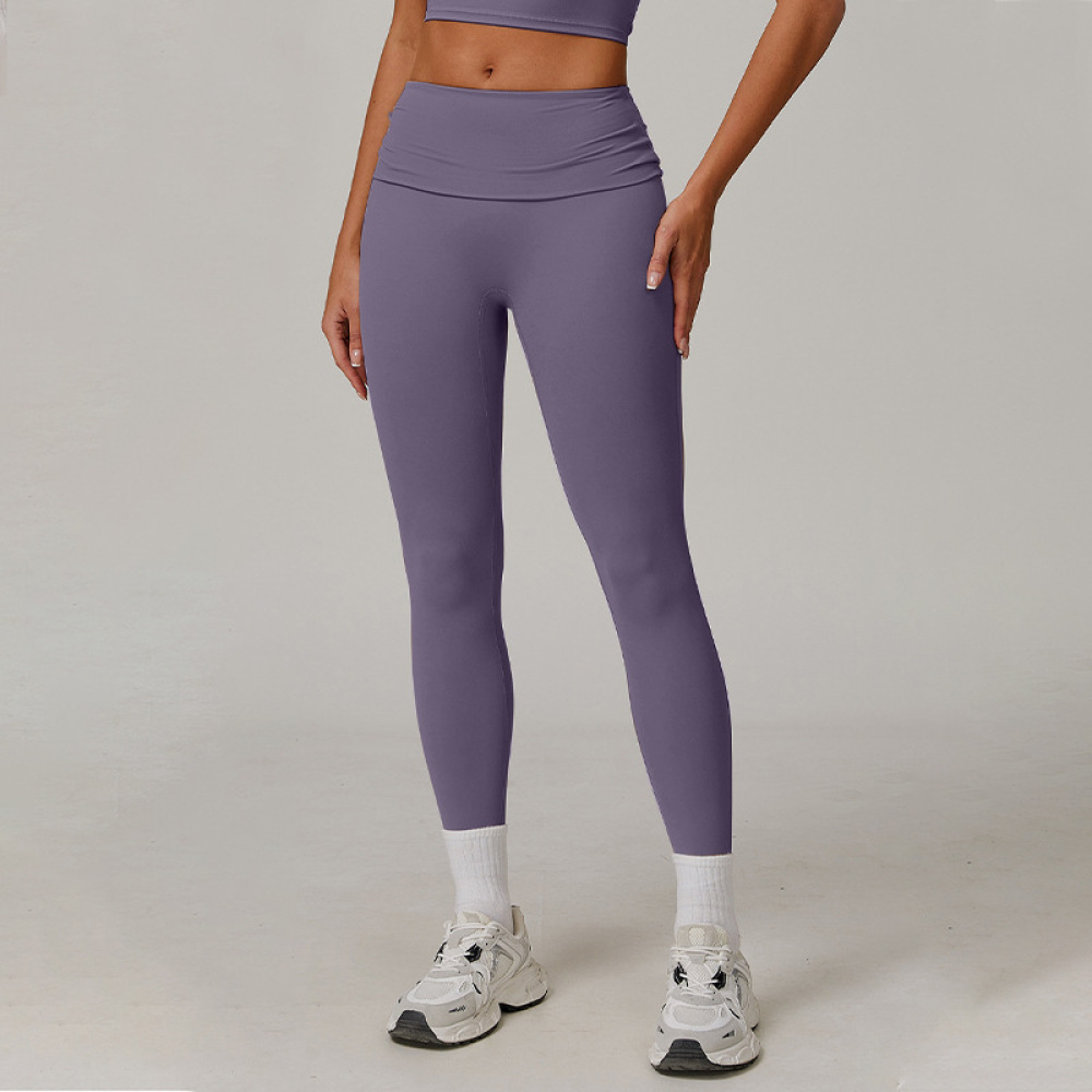 Athletic Yoga Pants Women Fold - огляд і ціна Running Gear Gym